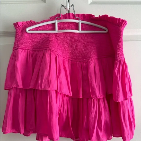 Pink Ruffled Skort - Picture 1 of 3